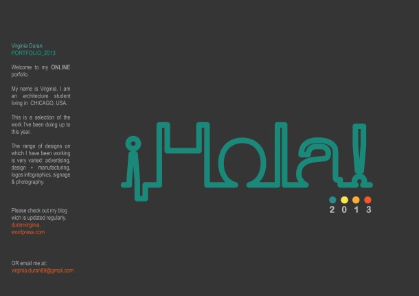 Virginia Duran Portfolio 2013