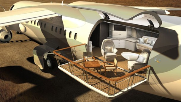 Virginia Duran Blog_Amazing Aircraft-Interior-Design Avro Business Jet Explorer 3