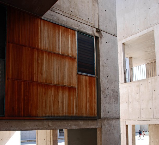 Virginia_Duran_Blog_Kahn and John Salk_Concrete and wood