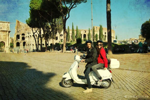 Virginia Duran Blog- Giro in Vespa