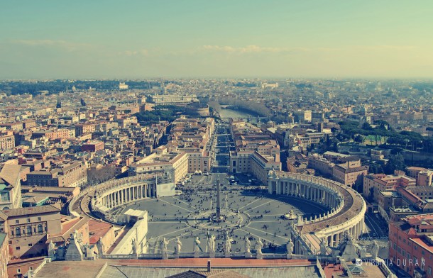 Virginia Duran Blog- Vatican City Dome Views