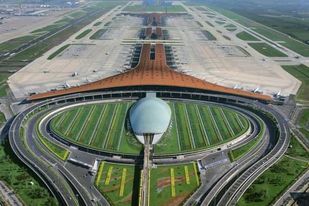 Virginia Duran Blog- Amazing Airports- Beijing International Airport Exterior