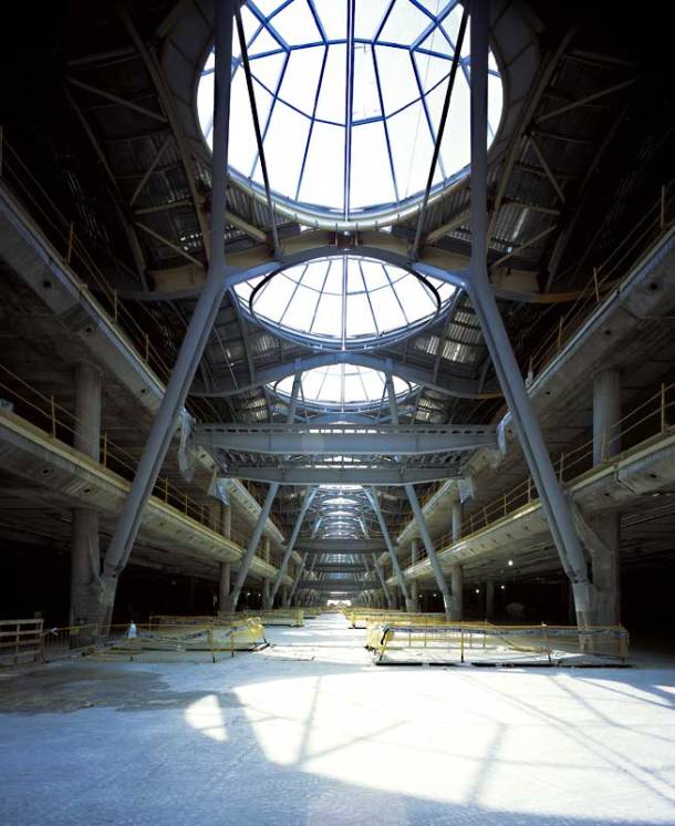 Virginia Duran Blog- Richard Rogers + Estudio Lamela- Madrid Airport- Construction-Roof Interior-Phase 2