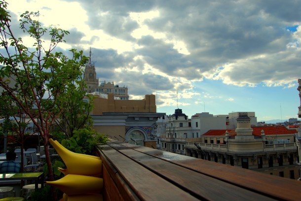 Virginia Duran Blog- Best Rooftops of Madrid- Hotel de las Letras Azotea