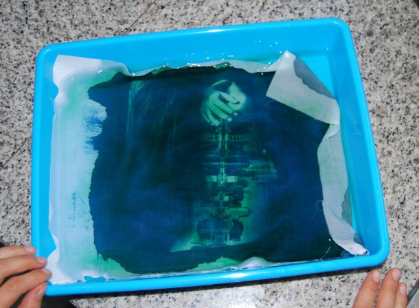 Virginia Duran Blog_How To Make Creative Cyanotype Prints_Cleaning