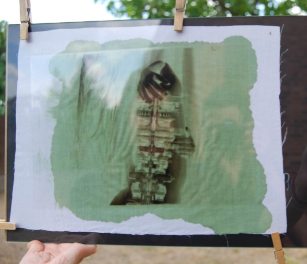 Virginia Duran Blog_How To Make Creative Cyanotype Prints_Green Print