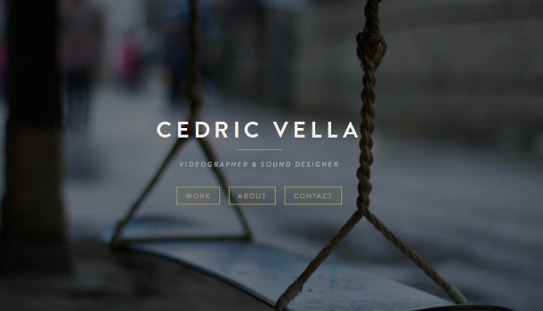 Virginia Duran Blog- Best New Web Design - Inspiration- Cedric Vella