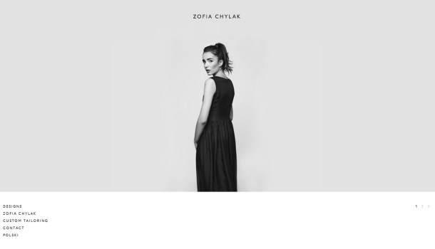 Virginia Duran Blog- Best New Web Design - Inspiration- Zofia Chylak