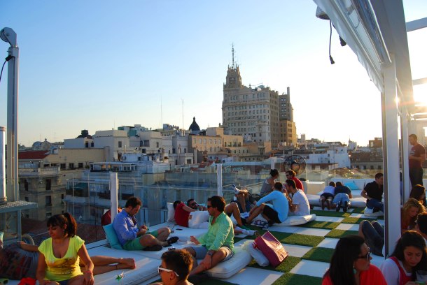 Virginia Duran Blog- Best Rooftops of Madrid- Room Mate Oscar Hotel -1