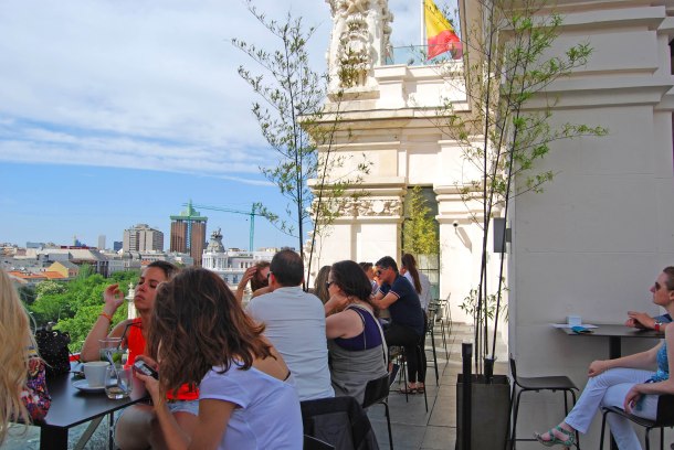 Virginia Duran Blog- Best Rooftops of Madrid- Terraza Cibeles 2