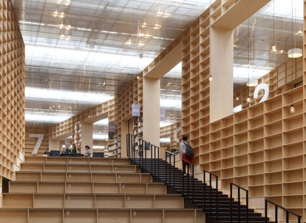 Virginia Duran Blog- Architecture and Education - MUSASHINO ART UNIVERSITY MUSEUM + LIBRARY by Sou Fujimoto Access