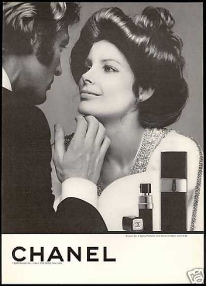 Virginia Duran Blog- Beautiful Print Ads from the Mad Men Period- Chanel No 5 Spray Cologne Perfume (1969)