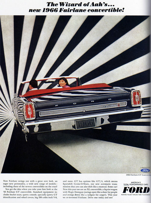 Virginia Duran Blog- Beautiful Print Ads from the Mad Men Period- Ford Fairlane