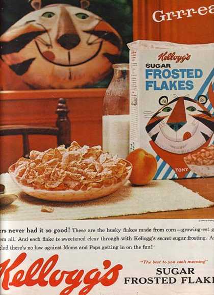 Virginia Duran Blog- Beautiful Print Ads from the Mad Men Period- Kellogg (1961)