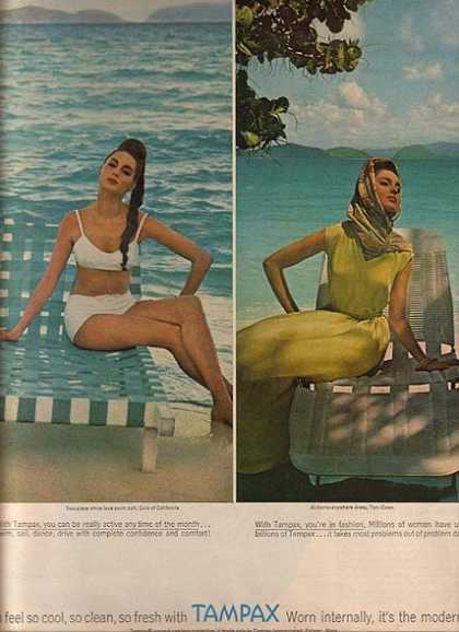 Virginia Duran Blog- Beautiful Print Ads from the Mad Men Period- Tampax (1963)