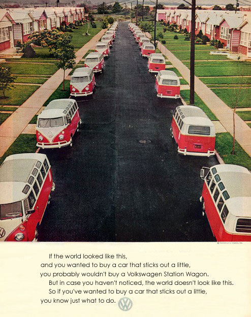 Virginia Duran Blog- Beautiful Print Ads from the Mad Men Period- Volkswagen