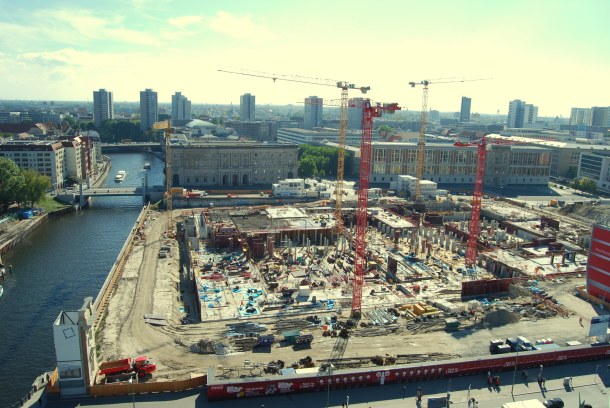Virginia Duran Blog - Top Rooftops of Berlin - Berlin Cathedral Berliner Dom Views of construction Schloss