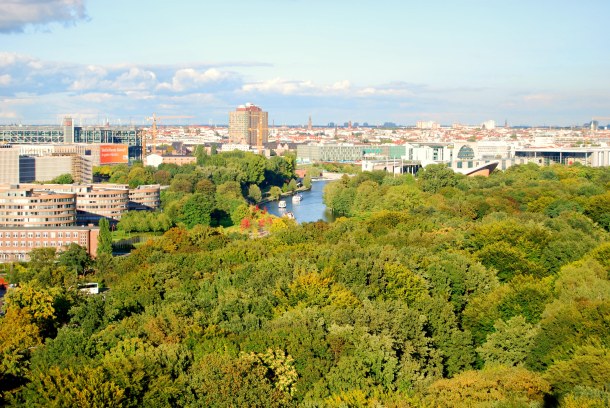 Virginia Duran Blog - Top Rooftops of Berlin - Berlin Victory Column by Heinrich Strack views of Congress Hall