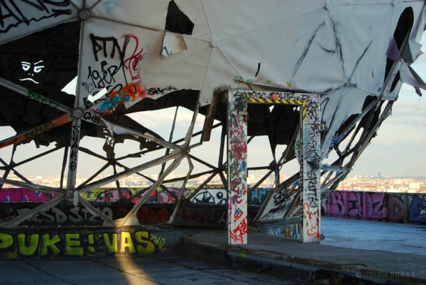 Virginia Duran Blog - Top Rooftops of Berlin - Teufelsberg Abhörstation (Abandoned spy station)
