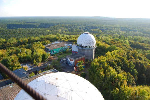 Virginia Duran Blog - Top Rooftops of Berlin - Teufelsberg Abhörstation