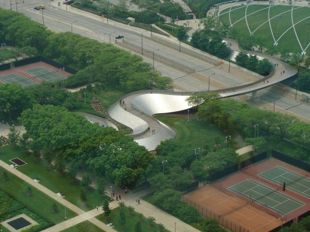 22-BP Bridge- Chicago Architecture-Virginia Duran