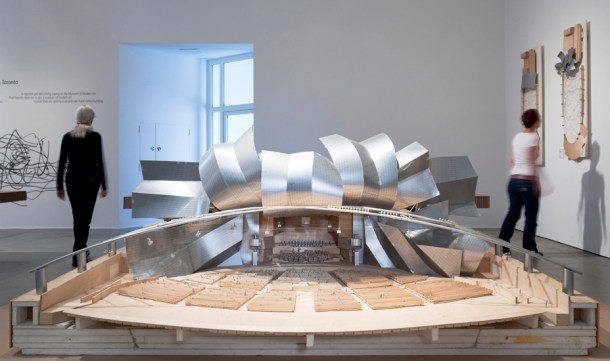 Virginia Duran Blog- Chicago Best Buildings for Architects - Jay Pritzker Pavilion by Frank Gehry Model