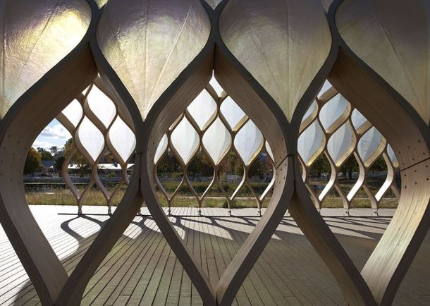 Virginia Duran Blog- Chicago Best Buildings for Architects - Wood Pavilion by Studio Gang Detail 1