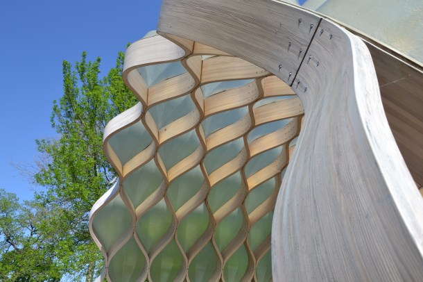 Virginia Duran Blog- Chicago Best Buildings for Architects - Wood Pavilion by Studio Gang Detail 2