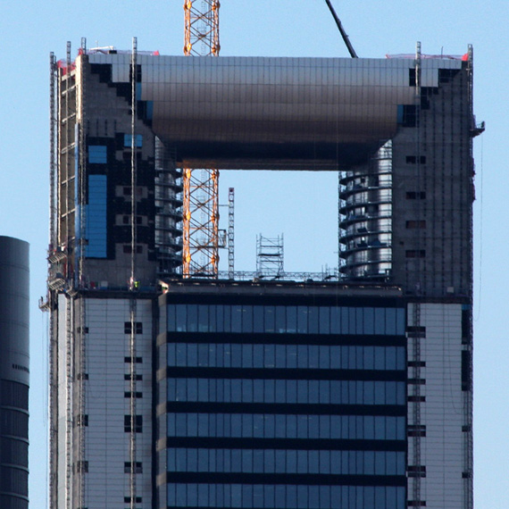 Virginia Duran Blog- Photography 10 Great Buildings Under Construction- Caja Madrid Tower Foster and Partners 2