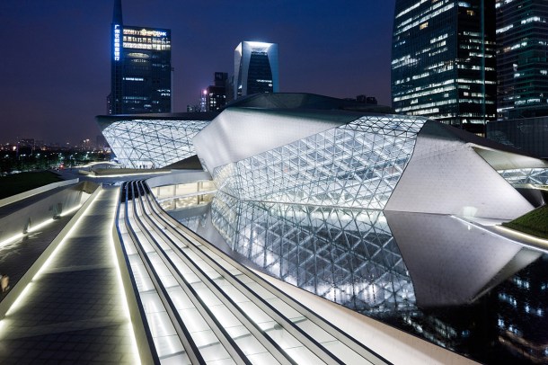 Virginia Duran Blog- Photography 10 Great Buildings Under Construction- Guangzhou Opera House by Zaha Hadid Architects 1
