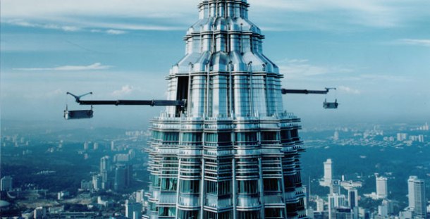 Virginia Duran Blog- Photography 10 Great Buildings Under Construction- Petronas Towers by Cesar Pelli 2 detail 2