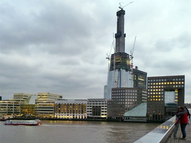 Virginia Duran Blog- Photography 10 Great Buildings Under Construction- The Shard by Renzo Piano