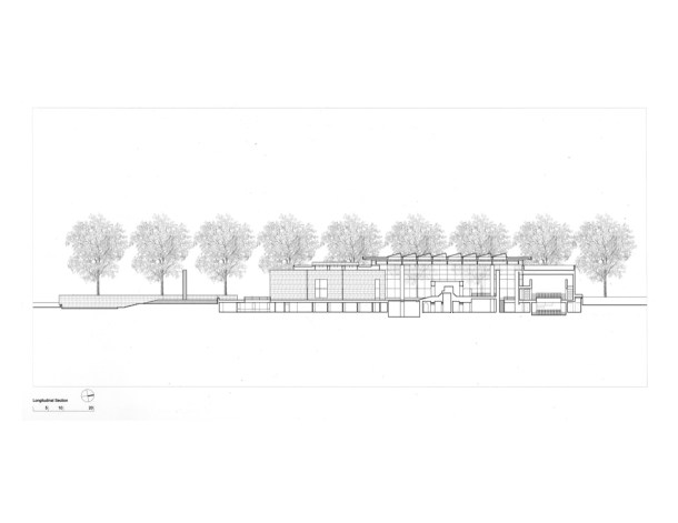 Virginia Duran Blog- The 8 Newest Buildings of Rome- Ara Pacis Museum by Richard Meier (2005) Section