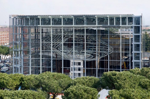 Virginia Duran Blog- The 8 Newest Buildings of Rome- La Nuvola by Fuksas 2014 exterior