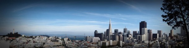 Virginia Duran Blog- 10 Sites To Take The Best Skyline Pictures in San Francisco- Ina Coolbrith Park Panorama
