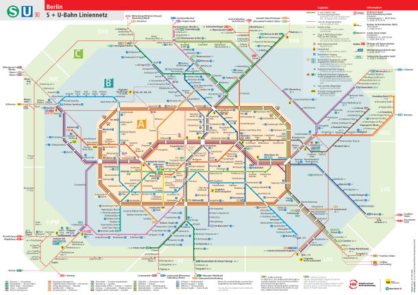 Virginia Duran Blog- Infographics- Subway Map- Berlin