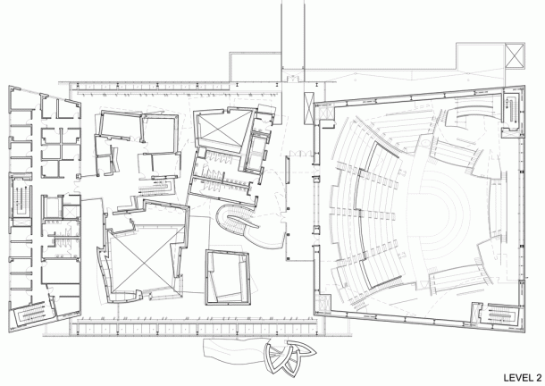 Virginia Duran Blog- 23 Spots You Shouldn't Miss in Miami If You Love Architecture- New World Symphony by Frank Gehry Plan