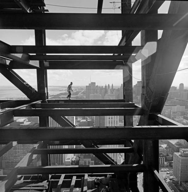 Virginia Duran Blog- Amazing Architectural Photography-Ezra Stoller-John Hancock Tower by SOM