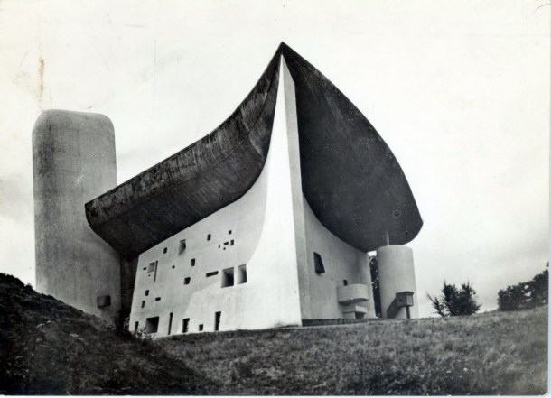 Virginia Duran Blog- Amazing Architectural Photography- Lucien Hervé-Notre Dame du Haut- Le Corbusier
