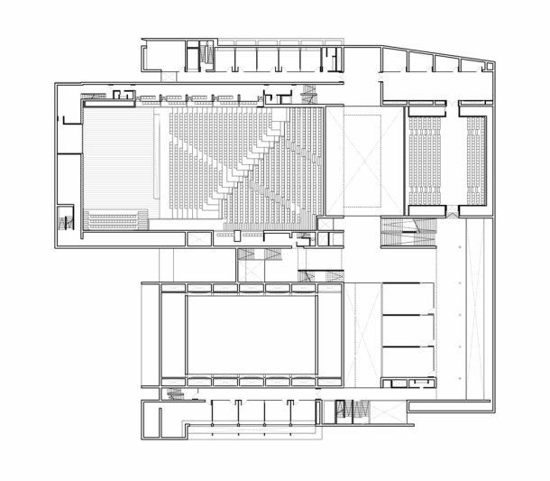 Virginia Duran Blog- Spanish Architecture- Castellon- Palacio de Congresos- Carlos Ferrater-Planta