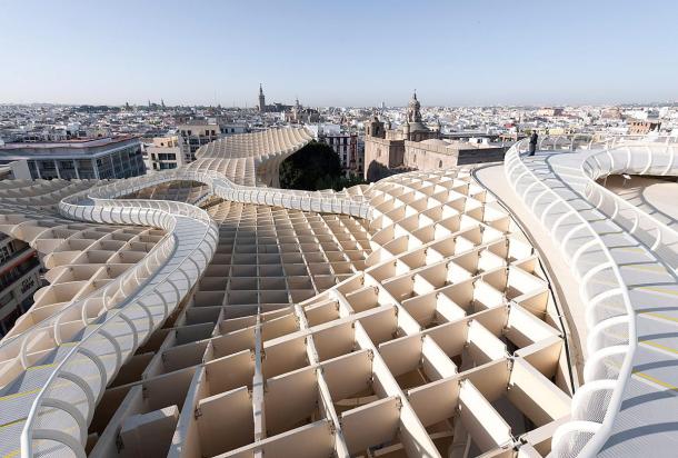 Virginia Duran Blog- Spanish Architecture- Seville- Metropol Parasol- Rooftop Views