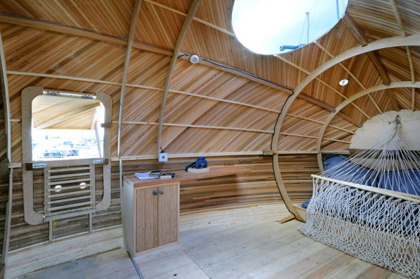 Virginia Duran Blog- Floating Homes- Exbury Egg by PAD Architects- Interior