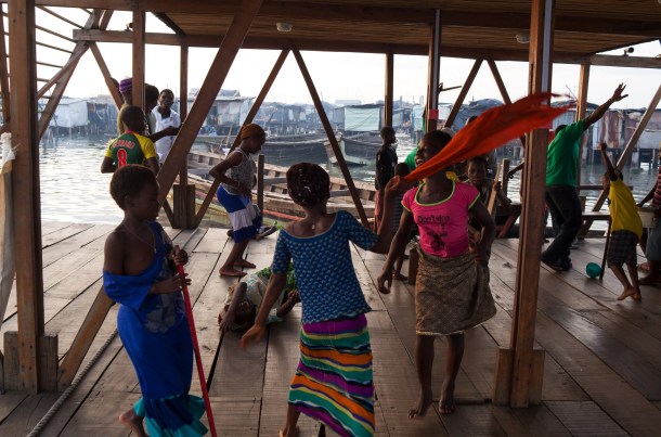Virginia Duran Blog- Floating Homes- Makoko Floating School by NLE Architects-interior