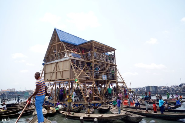 Virginia Duran Blog- Floating Homes- Makoko Floating School by NLE Architects-