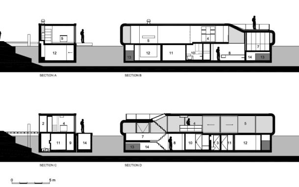 Virginia Duran Blog- Floating Homes- Watervilla-de-Omval by +31 Architects-1-Section
