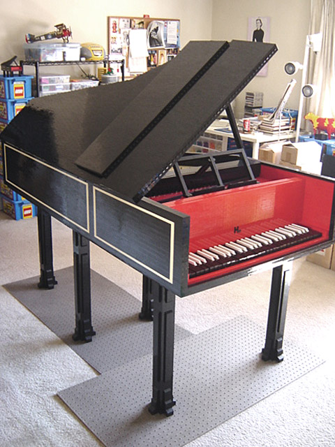Virginia Duran Blog- Top LEGO designs- Lego harpsichord