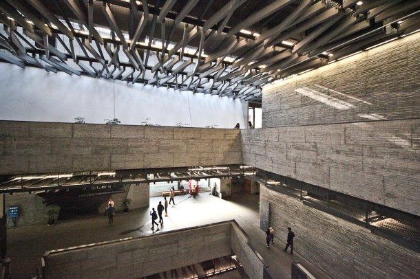 Virginia Duran Blog- Amazing Museums- Ningbo by Wang Shu-interior