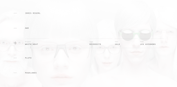 Virginia Duran Blog- Beautiful and minimalistic Websites-Joris