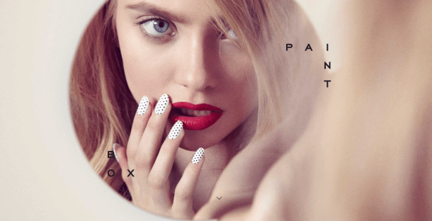 Virginia Duran Blog- Beautiful and minimalistic Websites-Paint Box