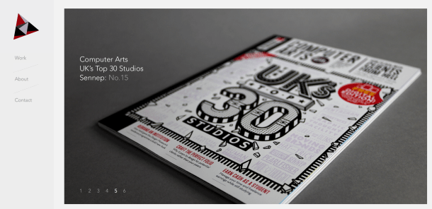 Virginia Duran Blog- Beautiful and minimalistic Websites-sennep